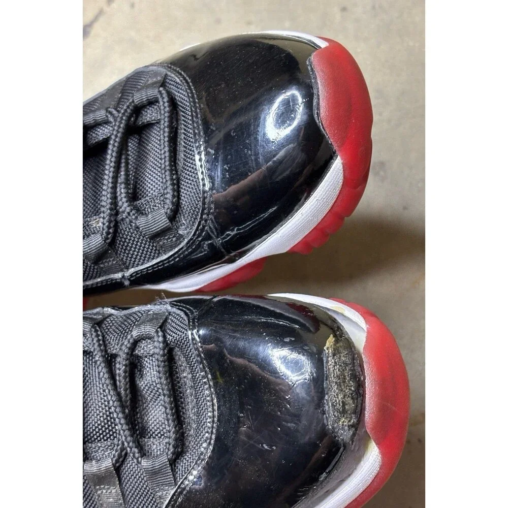 Jordan Air Jordan 11 Retro Bred 2012 378037-010 Size 10.5